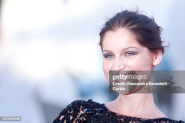 Laetitia Casta attends the premiere of movie The Reluctant Fundamentalist; during the opening ceremony of the 69th Venice Film Festival.