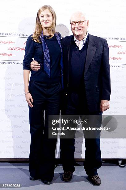 Alexandra Maria Clara and James Ivory attend the photocall of movie The city of your final destination presented out of competition at the 4th...