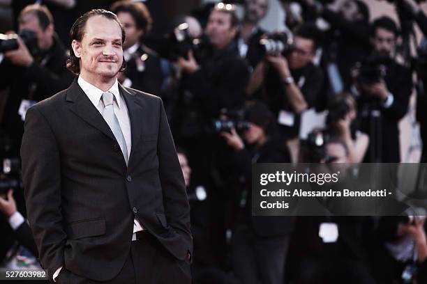 Ronie Gene Blevins attend the premiere of movie Joe, presnted in competition during the 70th International Venice film Festival.