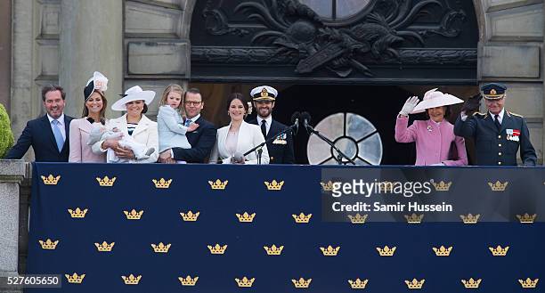 Christopher O'Neill, Princess Madeleine of Sweden, Prince Oscar of Sweden, Crown Princess Victoria of Sweden , Prince Daniel of Sweden, Princess...