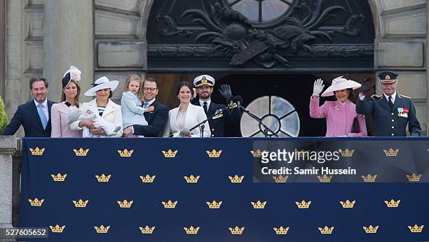Christopher O'Neill, Princess Madeleine of Sweden, Prince Oscar of Sweden, Crown Princess Victoria of Sweden , Prince Daniel of Sweden, Princess...