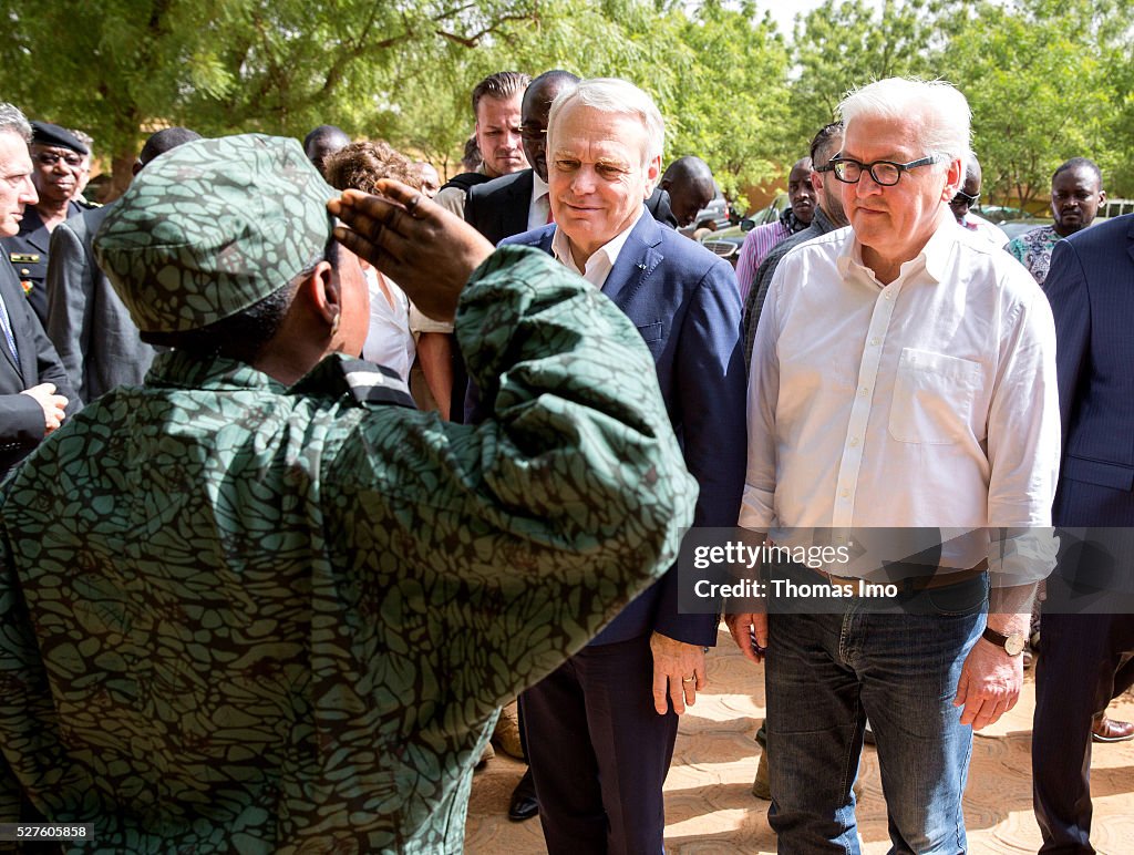 German Foreign Minister Steinmeier Travels To Mali And Niger