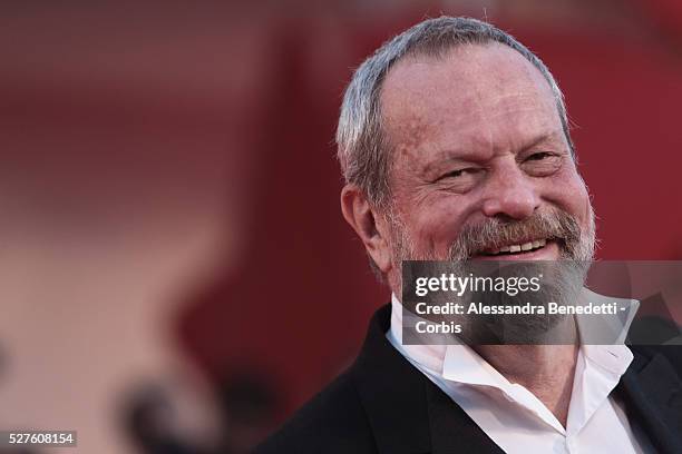 Terry Gillian attends the premiere of movie The Zero Theorem presented in competition at the 70th International Venice Film Festival.