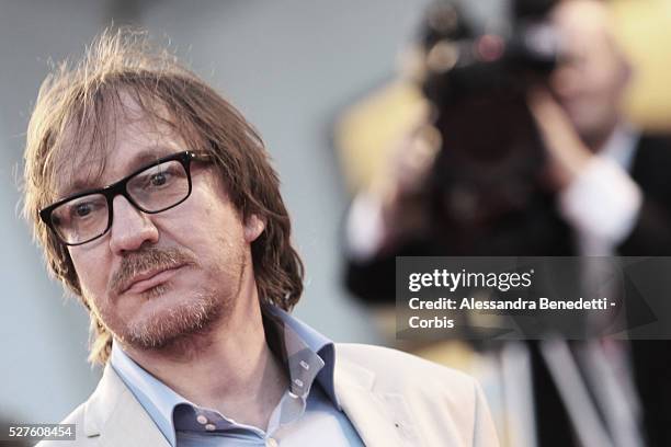 David Thewilis attends the premiere of movie The Zero Theorem presented in competition at the 70th International Venice Film Festival.