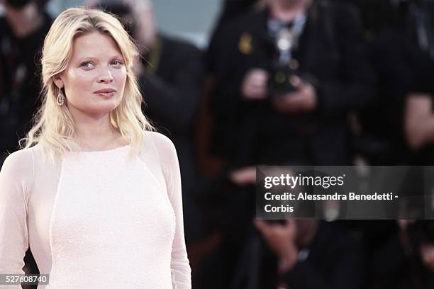 Melanie Thierry attends the premiere of movie The Zero Theorem presented in competition at the 70th International Venice Film Festival.