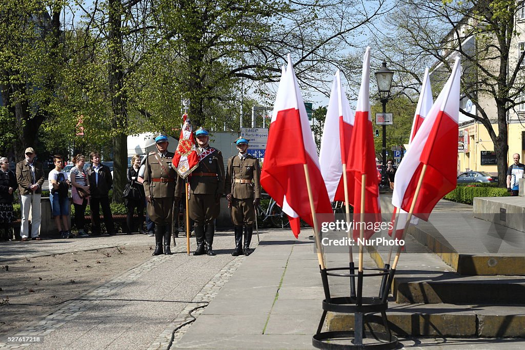 May 3rd Constitution Day in Gdansk, Poland