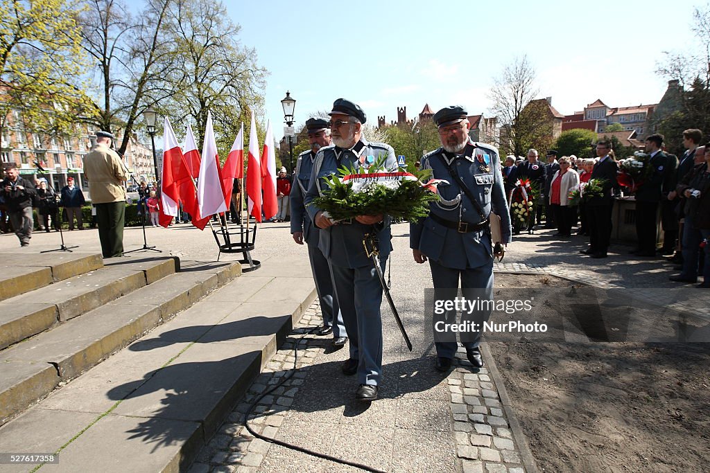 May 3rd Constitution Day in Gdansk, Poland