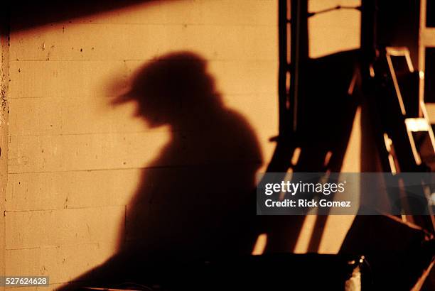 shadows at churchhill downs - churchill downs foundation stock pictures, royalty-free photos & images