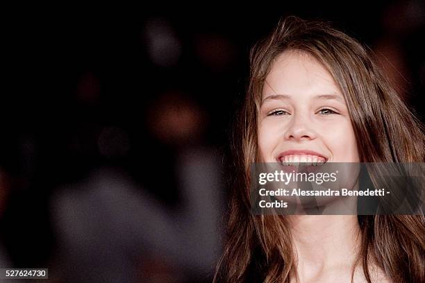 Paula Beer at the premiere of movie " The Poll Diares" during the 5th International Rome Film Fetsival