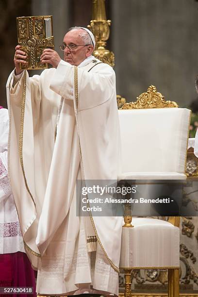 Pope Francis leads Easter Vigil in St. Peter's Basilica at the Vatican.Pope Francis has sent a message to the Catholic Bishops Conference of Kenya...