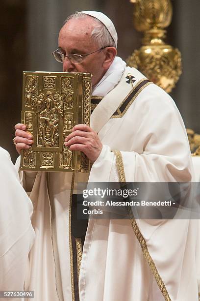 Pope Francis leads Easter Vigil in St. Peter's Basilica at the Vatican.Pope Francis has sent a message to the Catholic Bishops Conference of Kenya...