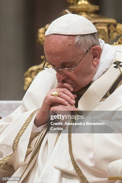 Pope Francis leads Easter Vigil in St. Peter's Basilica at the Vatican.Pope Francis has sent a message to the Catholic Bishops Conference of Kenya...