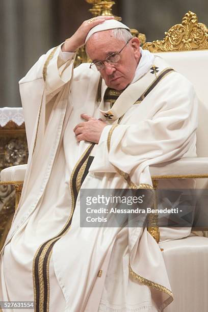 Pope Francis leads Easter Vigil in St. Peter's Basilica at the Vatican.Pope Francis has sent a message to the Catholic Bishops Conference of Kenya...