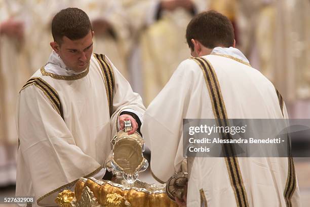 Pope Francis leads Easter Vigil in St. Peter's Basilica at the Vatican.Pope Francis has sent a message to the Catholic Bishops Conference of Kenya...