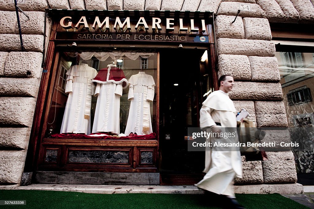 Italy - Religion - Gammarelli the Pope's Tailoring