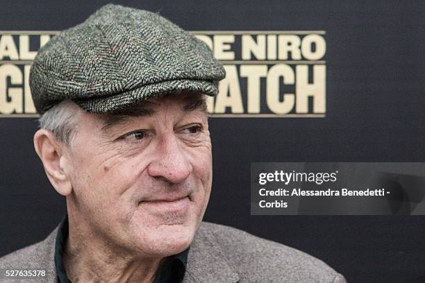 Syslvester Stallone, Robert De Niro and Peter Segal attend the photocall of movie " Grudge Match in Rome.