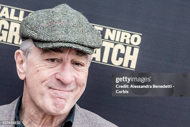 Syslvester Stallone, Robert De Niro and Peter Segal attend the photocall of movie " Grudge Match in Rome.