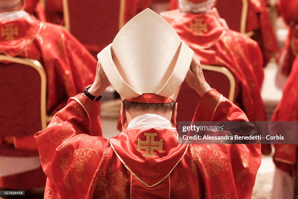 Italy - Religion - Conclave - Pro Eligendo Pontifice mass