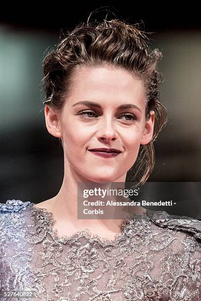 Kristen Stewart attends the premiere of movie Equals, presented in competition during the 72nd International Venice film Festival.