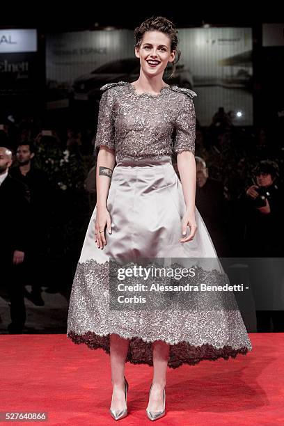 Kristen Stewart attends the premiere of movie Equals, presented in competition during the 72nd International Venice film Festival.