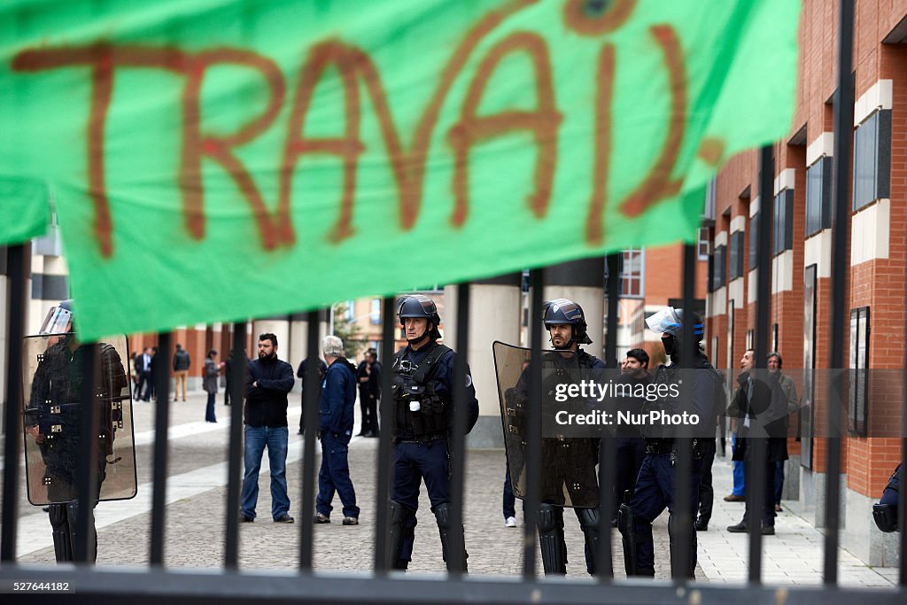 Day of action against the El-Khomri bill in Toulouse