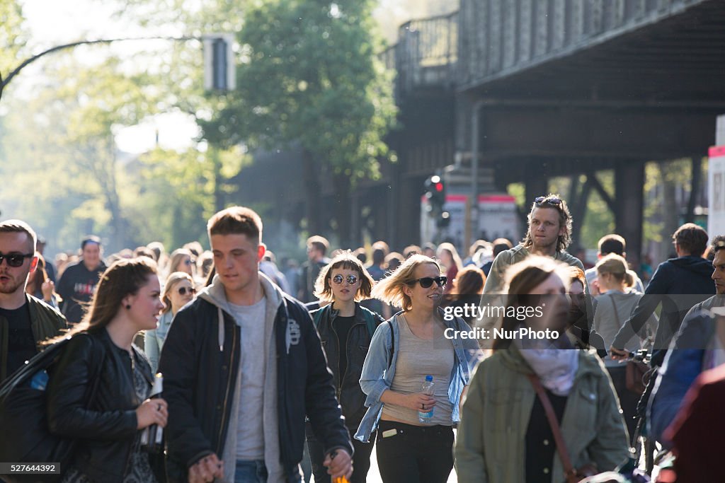 May Day in Berlin