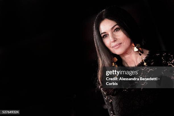 Monica Bellucci attends the premiere of movie Ville-Marie during the 10th International Rome Film Festival.