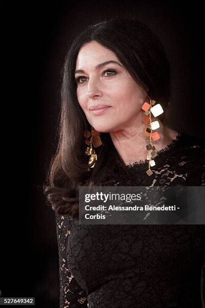 Monica Bellucci attends the premiere of movie Ville-Marie during the 10th International Rome Film Festival.