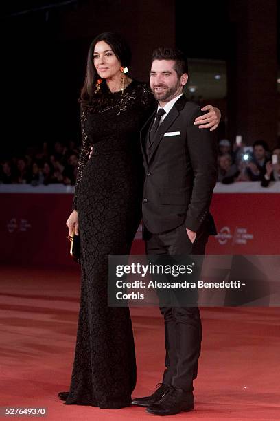 Monica Bellucci attends the premiere of movie Ville-Marie during the 10th International Rome Film Festival.