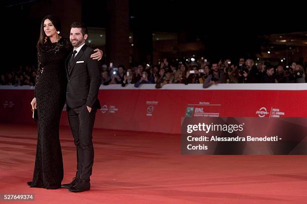 Monica Bellucci attends the premiere of movie Ville-Marie during the 10th International Rome Film Festival.