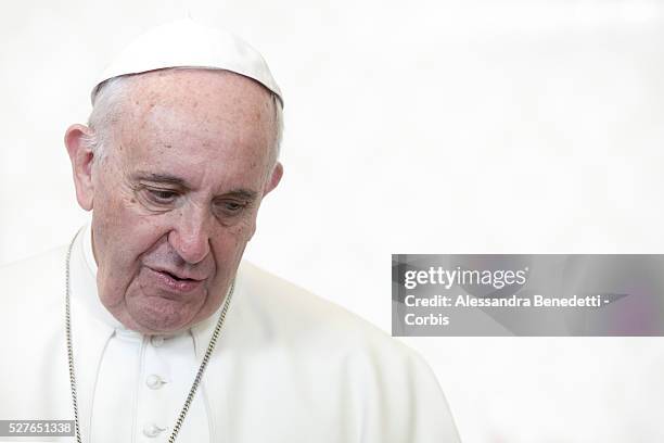 Pope Francis meets Governor-General of Antigua and Barbuda Rodney WILLIAMS at the Vatican.