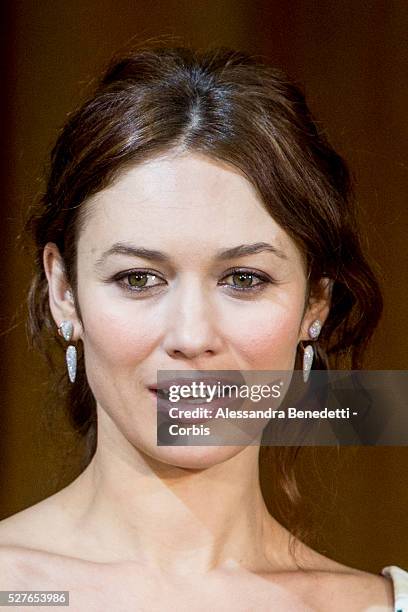 Olga Kurylenko attends the photocall of movie "Corrispondence", La corrispondenza" in Rome.