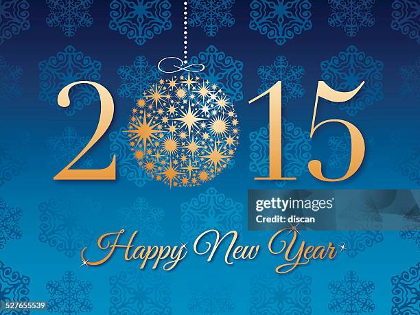 new year's 2015 background - 2014 2015 stock illustrations