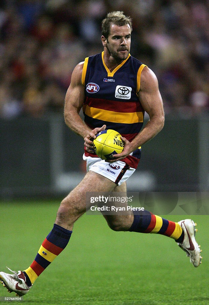 Nick Ricciuto Mark Ricciuto for the Crows in action during the round seven AFL ...