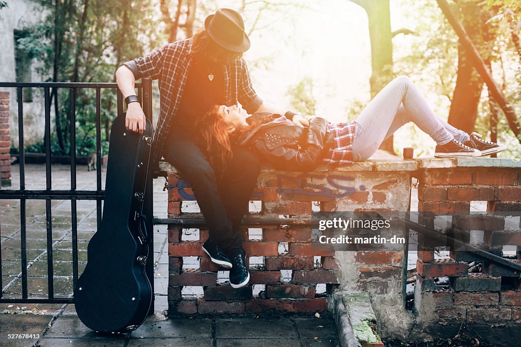 Adolescents en amour