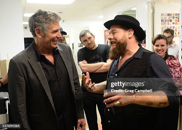 Nathaniel Rateliff speaks with SiriusXM's Mark Goodman before his live performance at the STAX Museum of American Soul Music for SiriusXM's Spectrum...