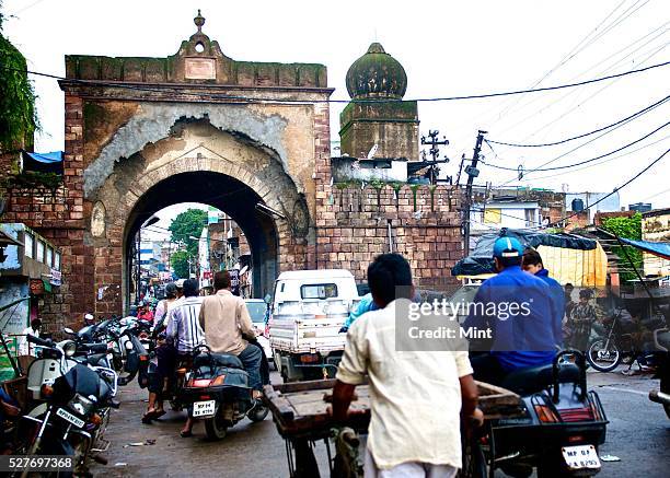 View of Islami Gate on August 21, 2015 in Bhopal, India.