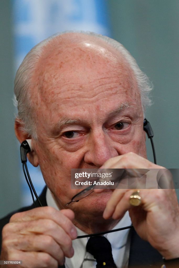 Staffan de Mistura in Moscow