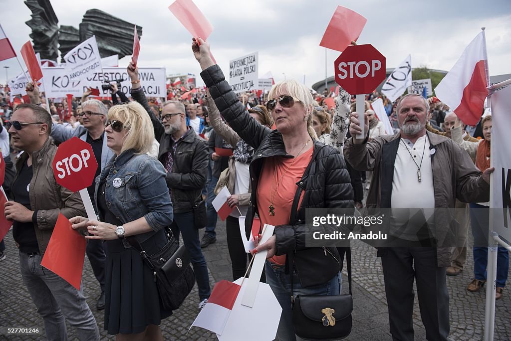 Anti Government Protest in Katowice