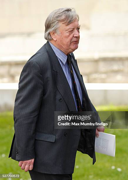 Ken Clarke attends a Service of Thanksgiving for the life of Geoffrey Howe at St Margaret's Church, Westminster Abbey on May 3, 2016 in London,...
