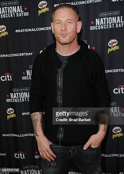 Musician Corey Taylor of the music group Slipknot attends 2nd Annual National Concert Day Show at Irving Plaza on May 3, 2016 in New York City.