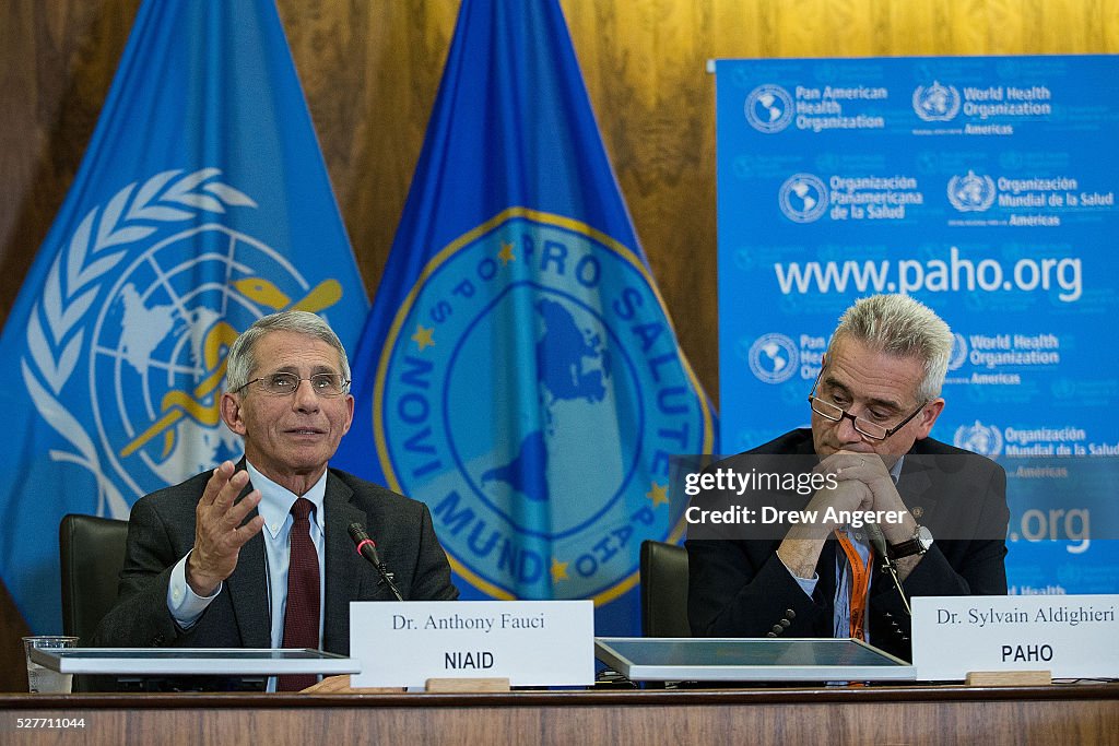 HHS Department And The Pan American Health Organization Hold Briefing On Zika Outbreak