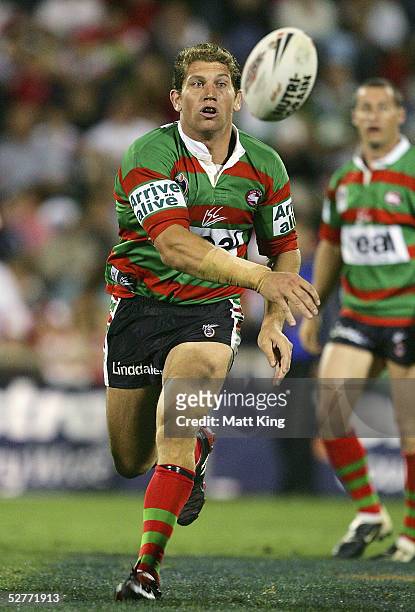 Bryan Fletcher of the Rabbitohs in action during the round nine NRL match between the St George-Illawarra Dragons and the South Sydney Rabbitohs held...