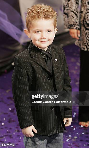 Actor Ellis Hollins arrives at the British Soap Awards 2005 at BBC Television Centre on May 7, 2005 in London, England. The annual awards recognise...