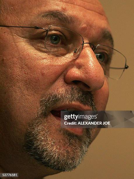 Trevor Manuel South African Finance Minister 08 May 2005 gives the green light for Barclays to launch a bid to purchase a majority stake in Absa bank...