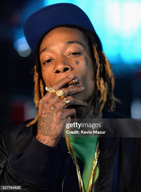 Rapper Wiz Khalifa attends the 2nd Annual National Concert Day presented by Live Nation at Irving Plaza on May 3, 2016 in New York City.