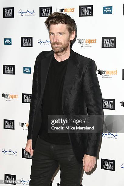 Paul Anderson attends BBC Two's drama "Peaky Blinders" UK premiere screening of episode one, series three at BFI Southbank on May 3, 2016 in London,...