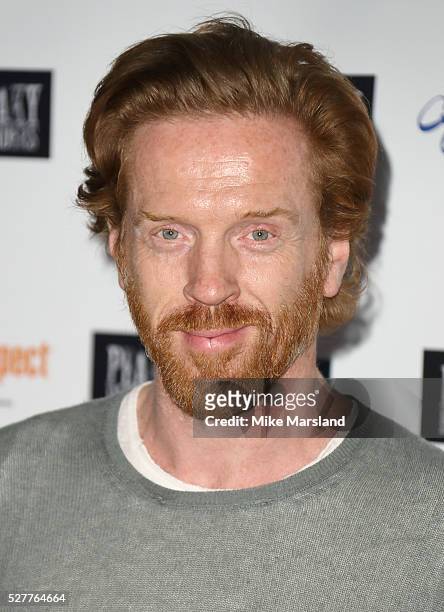 Damian Lewis attends BBC Two's drama "Peaky Blinders" UK premiere screening of episode one, series three at BFI Southbank on May 3, 2016 in London,...