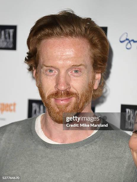 Damian Lewis attends BBC Two's drama "Peaky Blinders" UK premiere screening of episode one, series three at BFI Southbank on May 3, 2016 in London,...