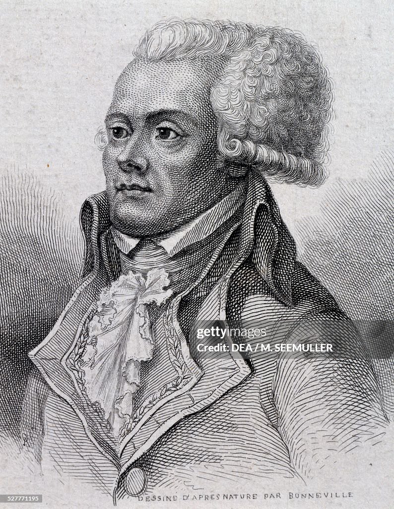 Portrait of Augustin Robespierre...